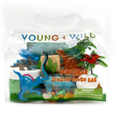 Young + Wild and Friedman Dinosaur Sensory Dough Bag