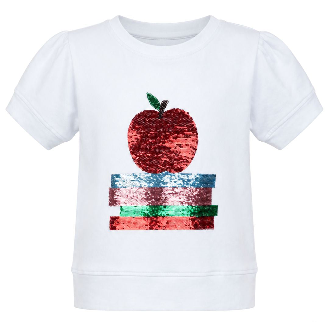 Azarhia Sequin Apple Shirt