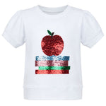 Azarhia Sequin Apple Shirt