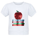 Azarhia Sequin Apple Shirt