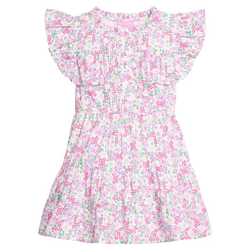 BISBY Rodeo Dress- Pink Bloomsbury Blossoms
