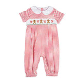 Gingerbread Man Rhett Romper