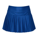 Azarhia Royal Shimmer Mini Pleated Skort