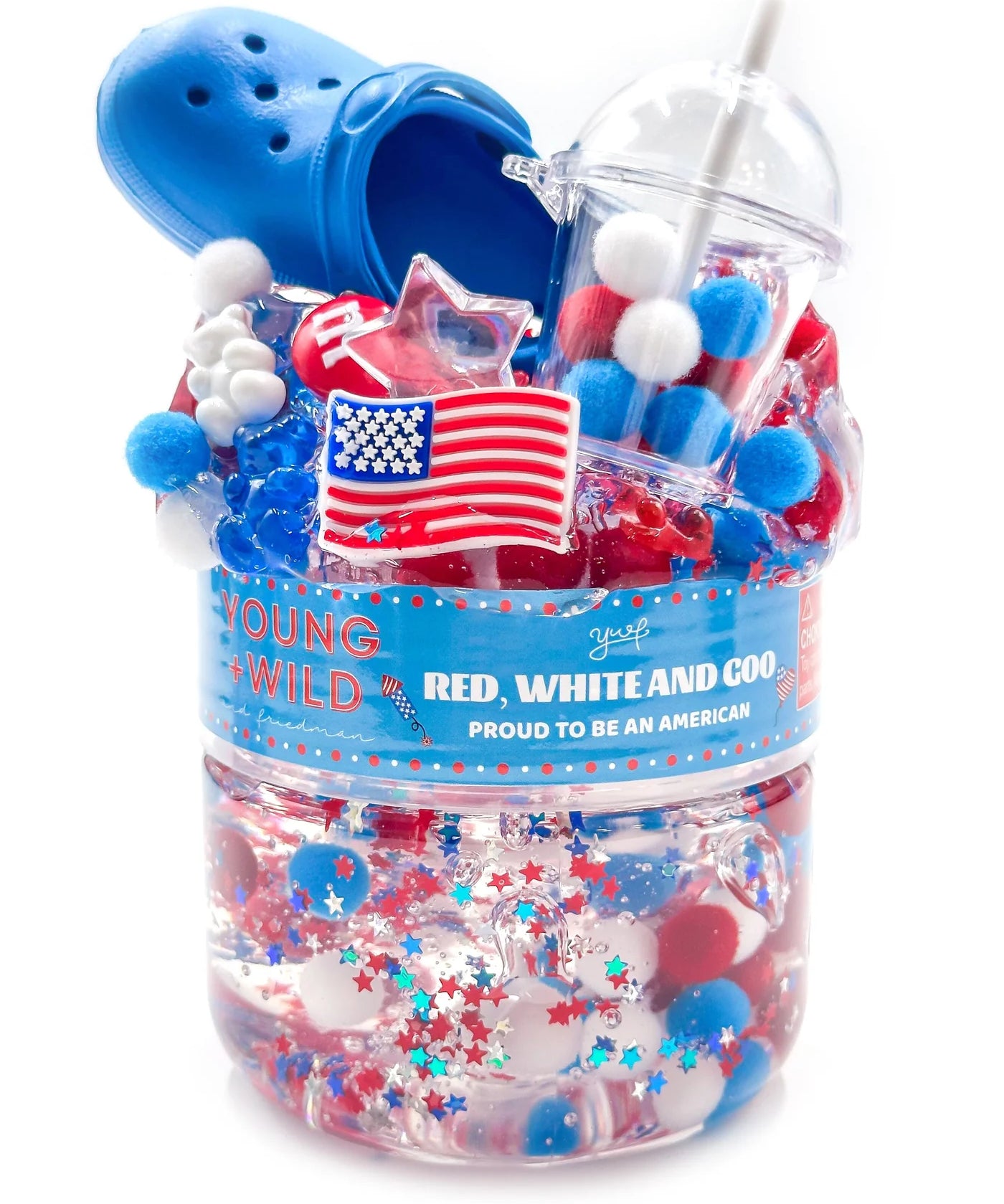 Young + Wild and Friedman Red, White and GOO Slime