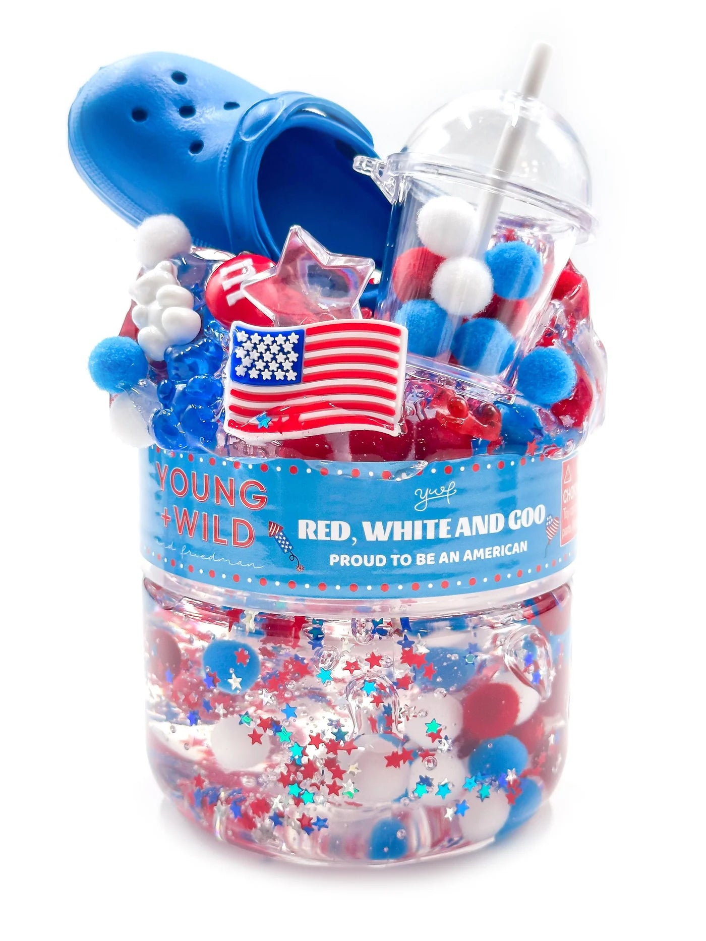 Young + Wild and Friedman Red, White and GOO Slime