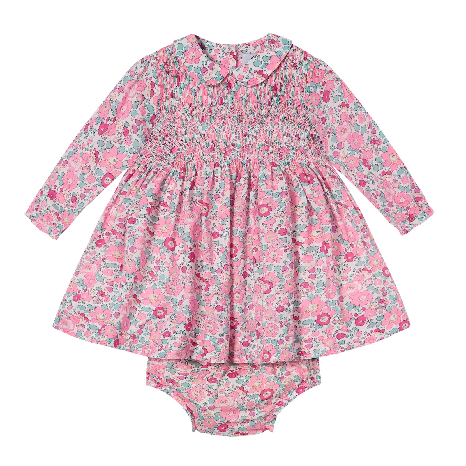 Question Everything Izzy Smocked Baby Dress