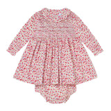 Question Everything Keelin Smocked Baby Dress