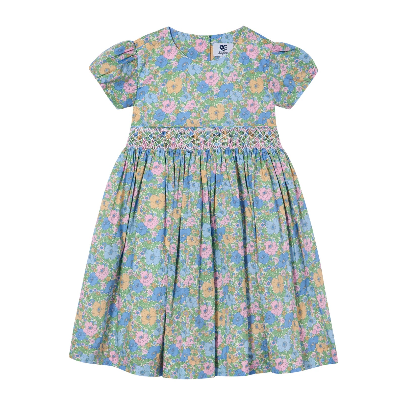 Question Everything Nola Hand Smocked Dress