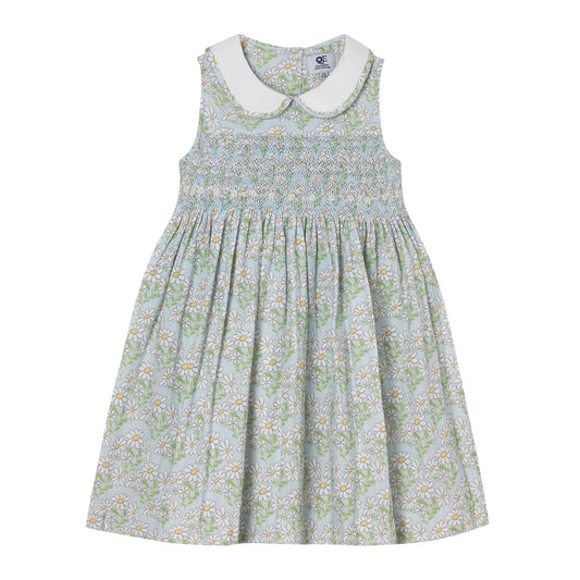 Question Everything Catalina Hand Smocked Dress