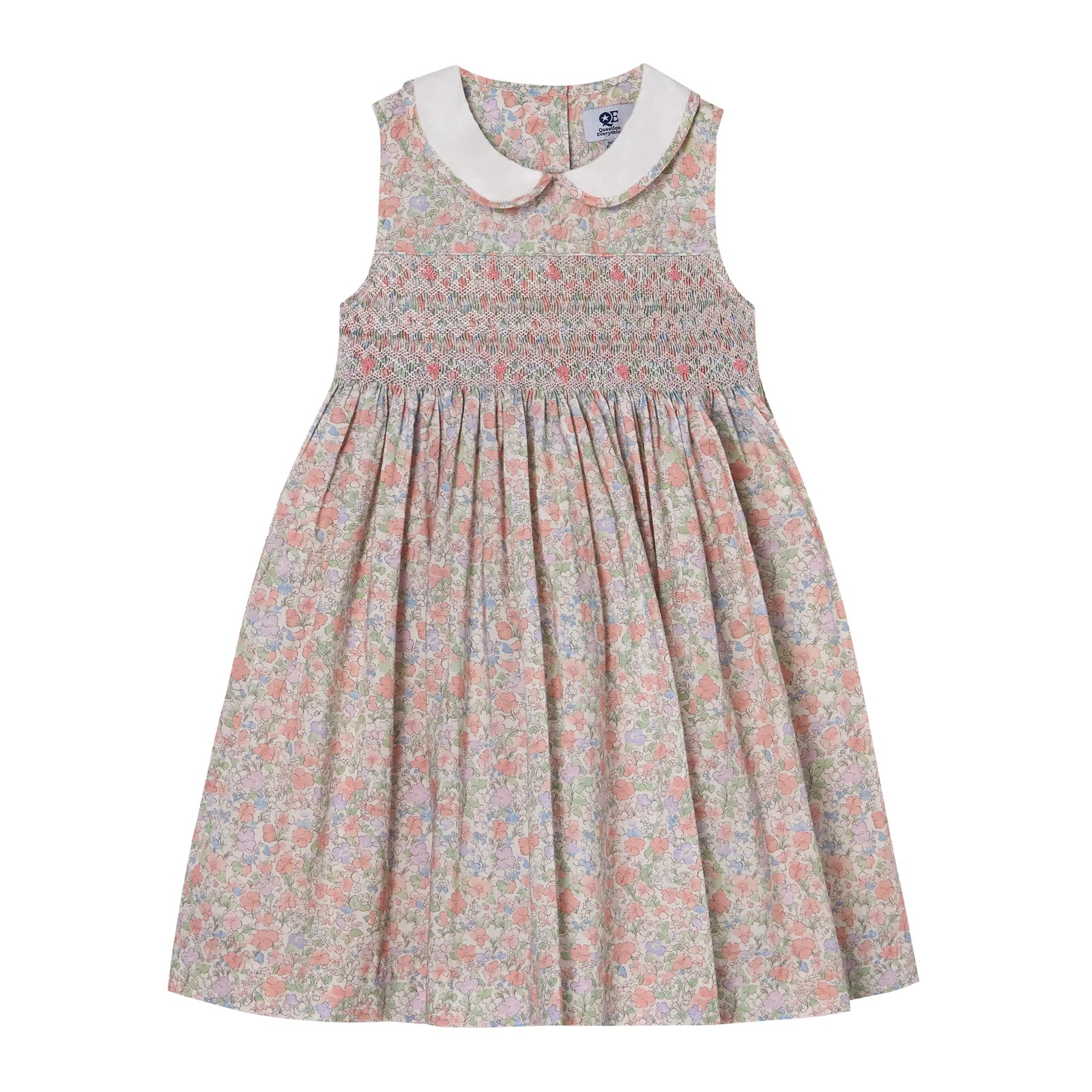 Question Everything Fiona Hand Smocked Dress