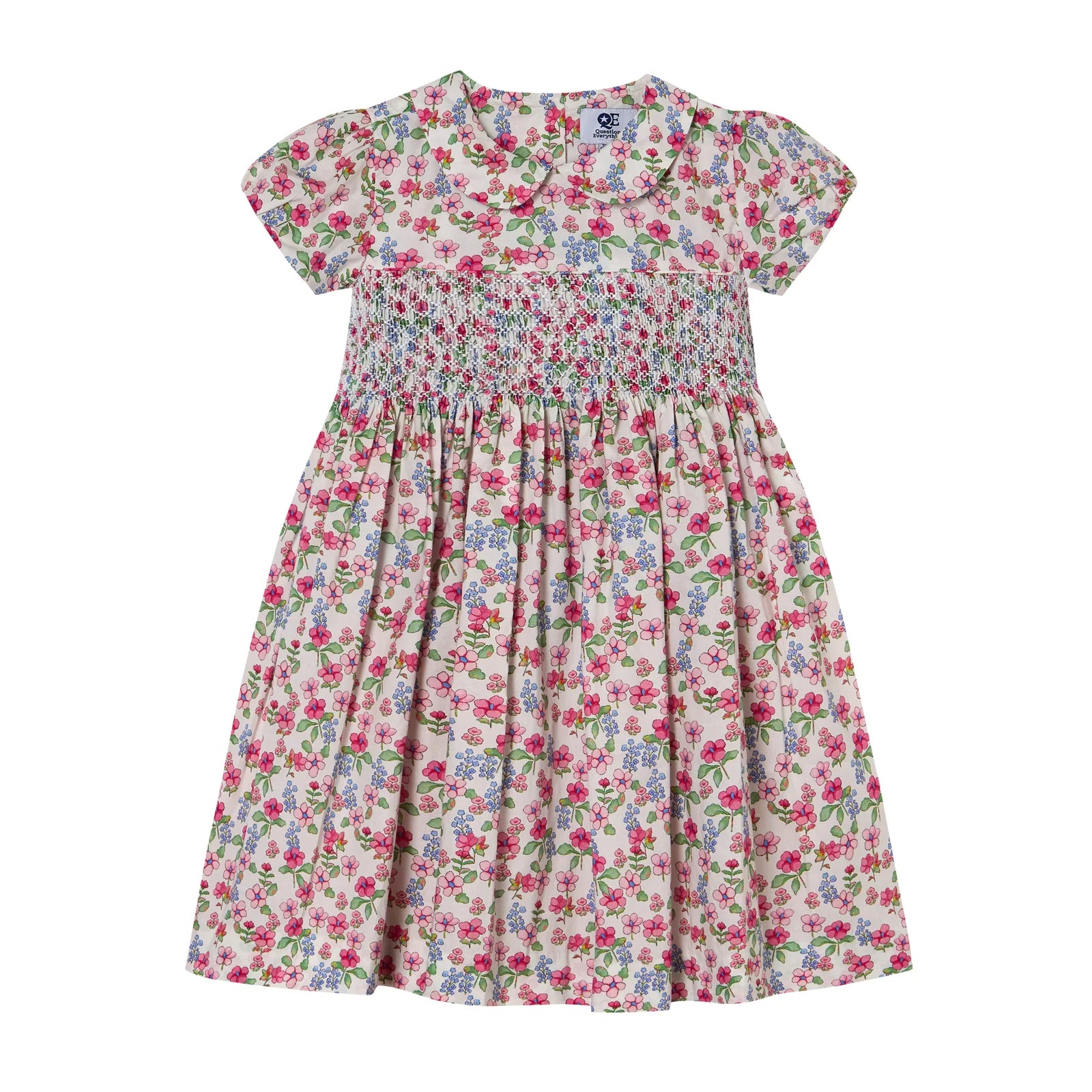 Question Everything Hannah Hand Smocked Dress