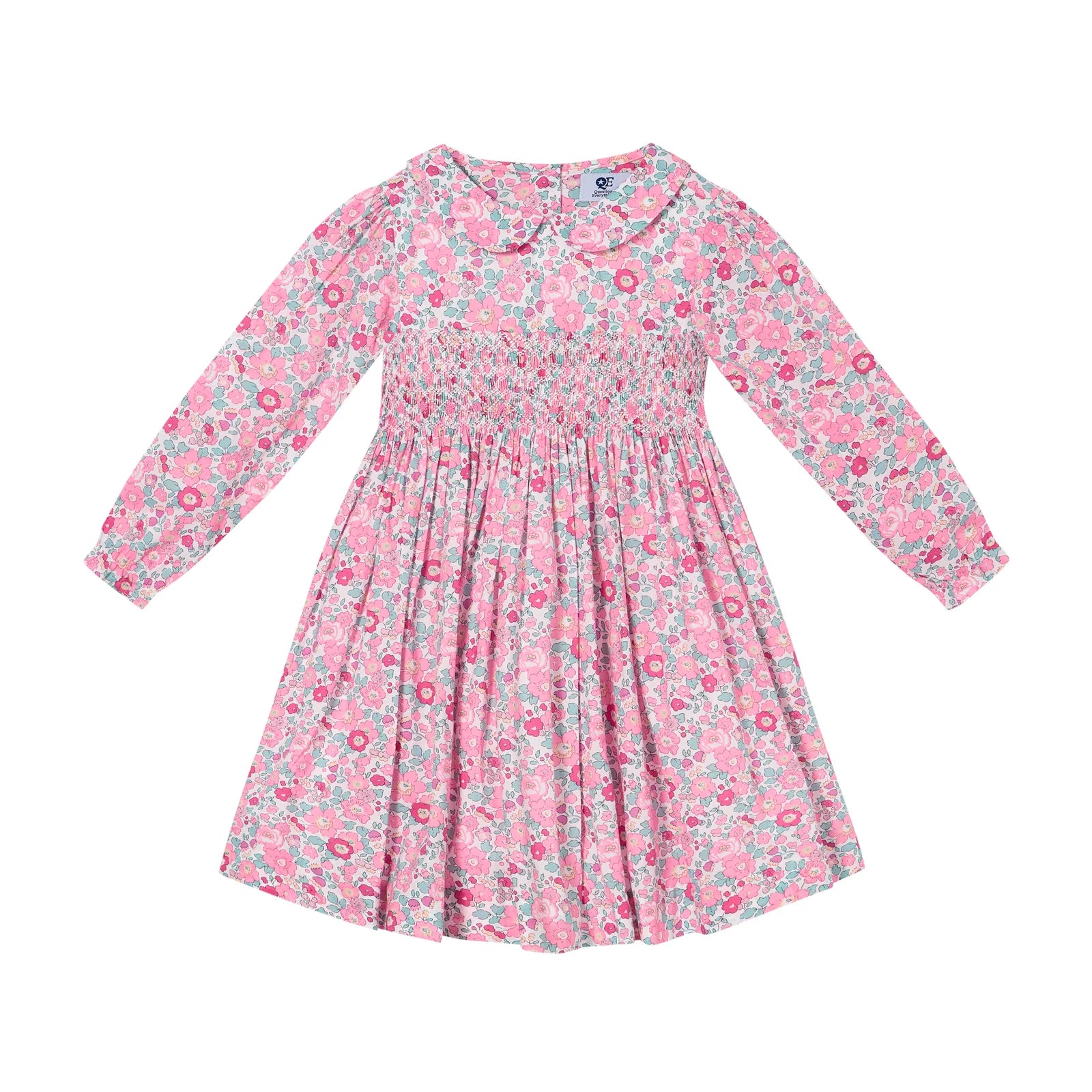 Question Everything Ilona Hand Smocked Dress