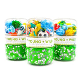 Young + Wild and Friedman Soccer Grab & Go Dough Jar