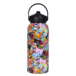 GOAT USA Sticker Mashup Water Bottle 