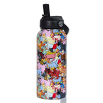 GOAT USA Sticker Mashup Water Bottle 