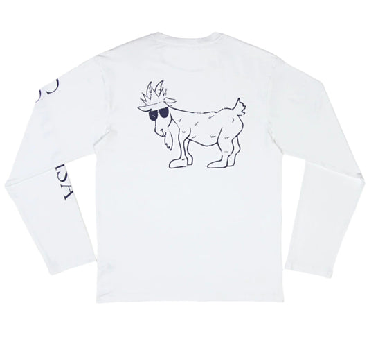 Lexington Protective Long Sleeve Tee- White