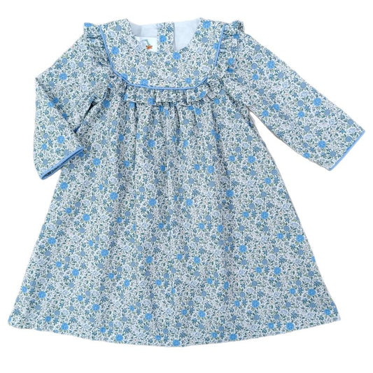 Blue Floral Dress