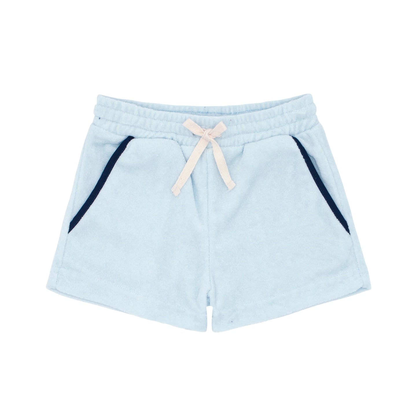 Minnow Light Blue French Terry Shorts