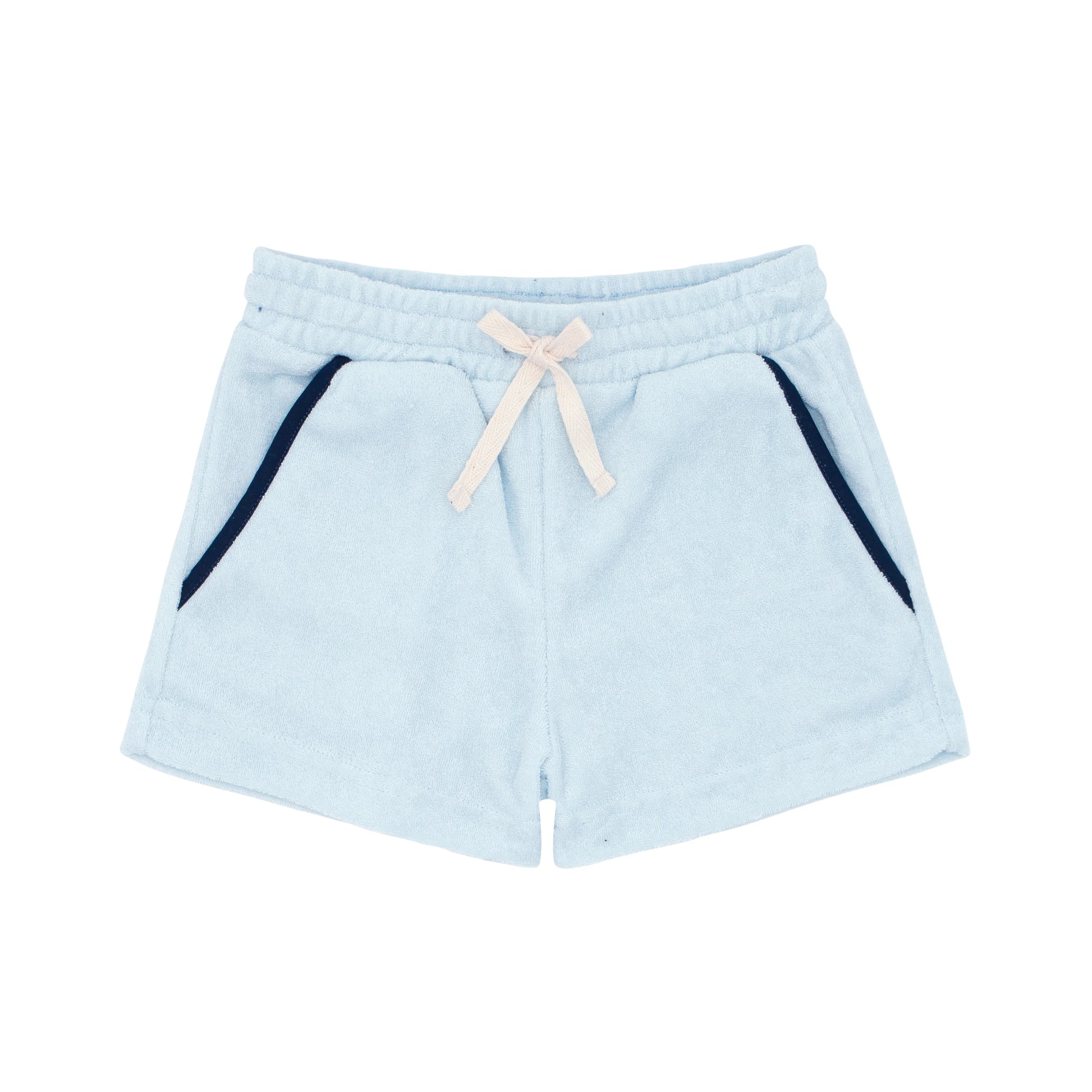 Minnow Light Blue French Terry Shorts