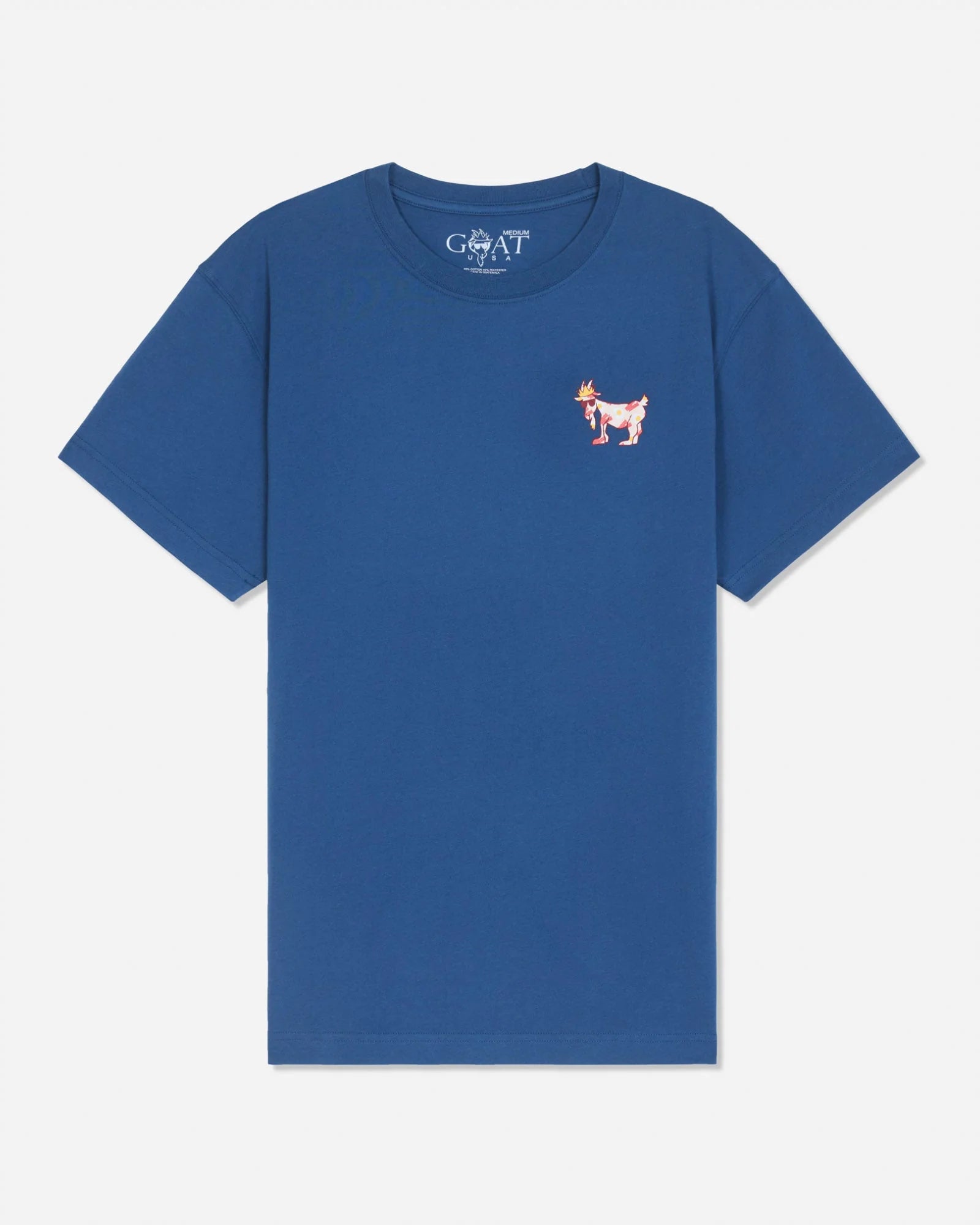 GOAT USA Breakfast Crew T-Shirt - Navy