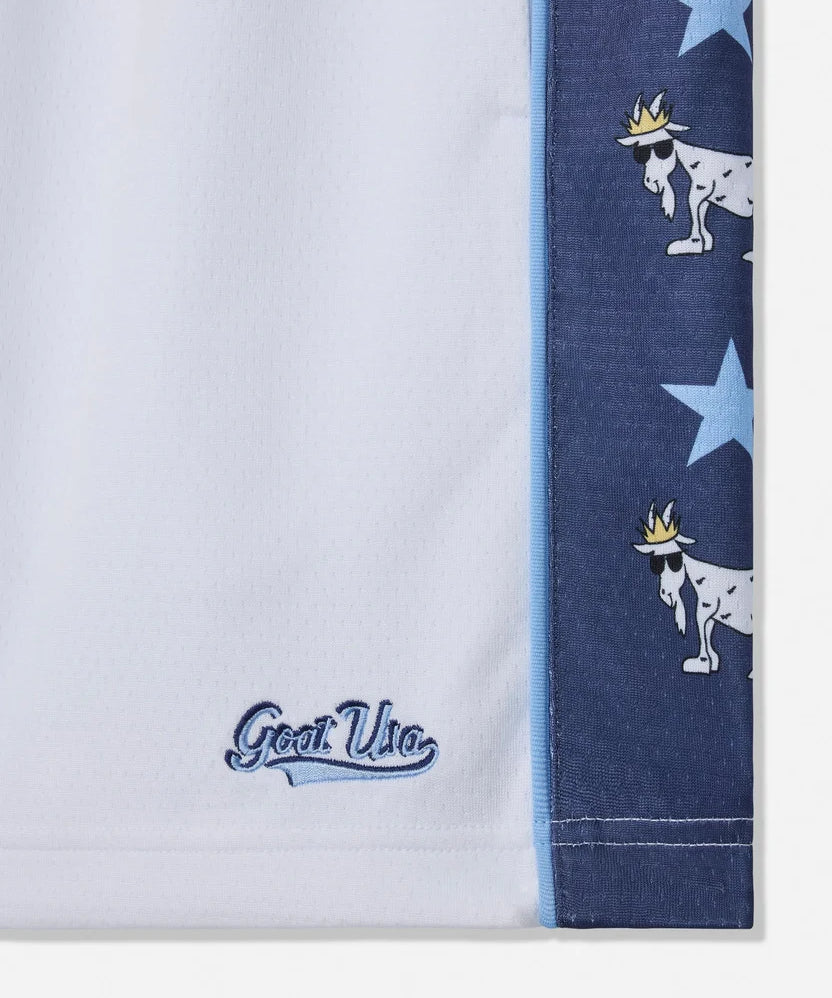 GOAT USA GOAT USA Mesh Shorts- White
