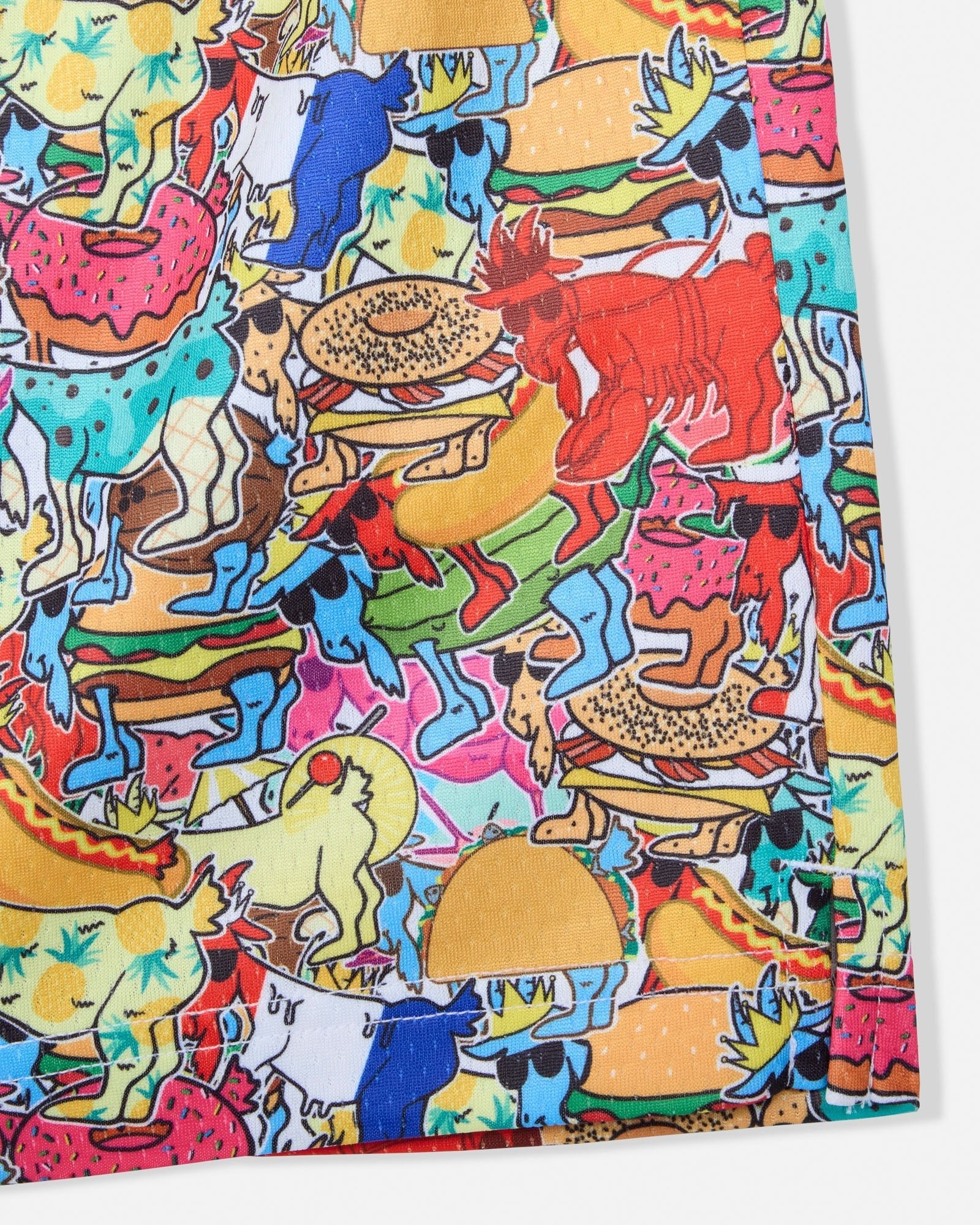 GOAT USA Sticker AOP Mesh Shorts