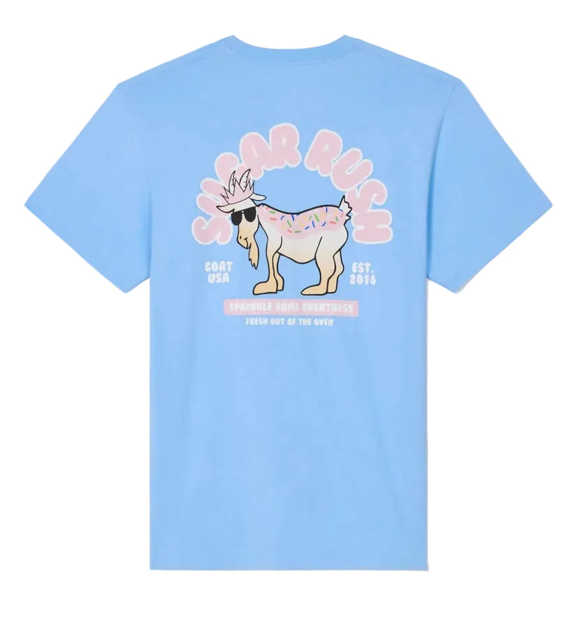 GOAT USA Sugar Rush T-Shirt - Carolina Blue
