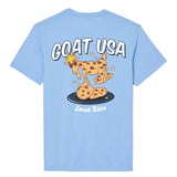 GOAT USA Sweet Bites Cookie T-Shirt - Carolina Blue