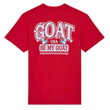 GOAT USA Valentine's T-Shirt- Poinsettia
