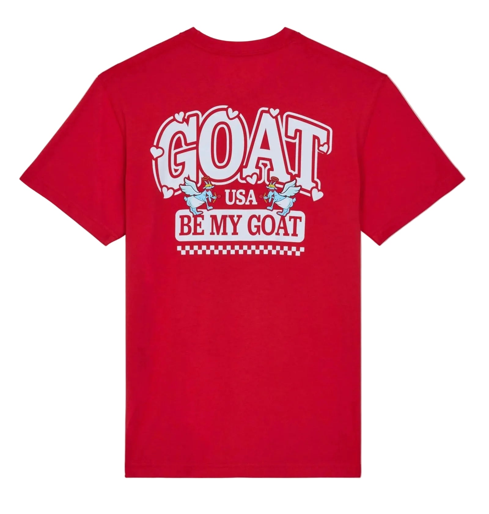 GOAT USA Valentine's T-Shirt- Poinsettia