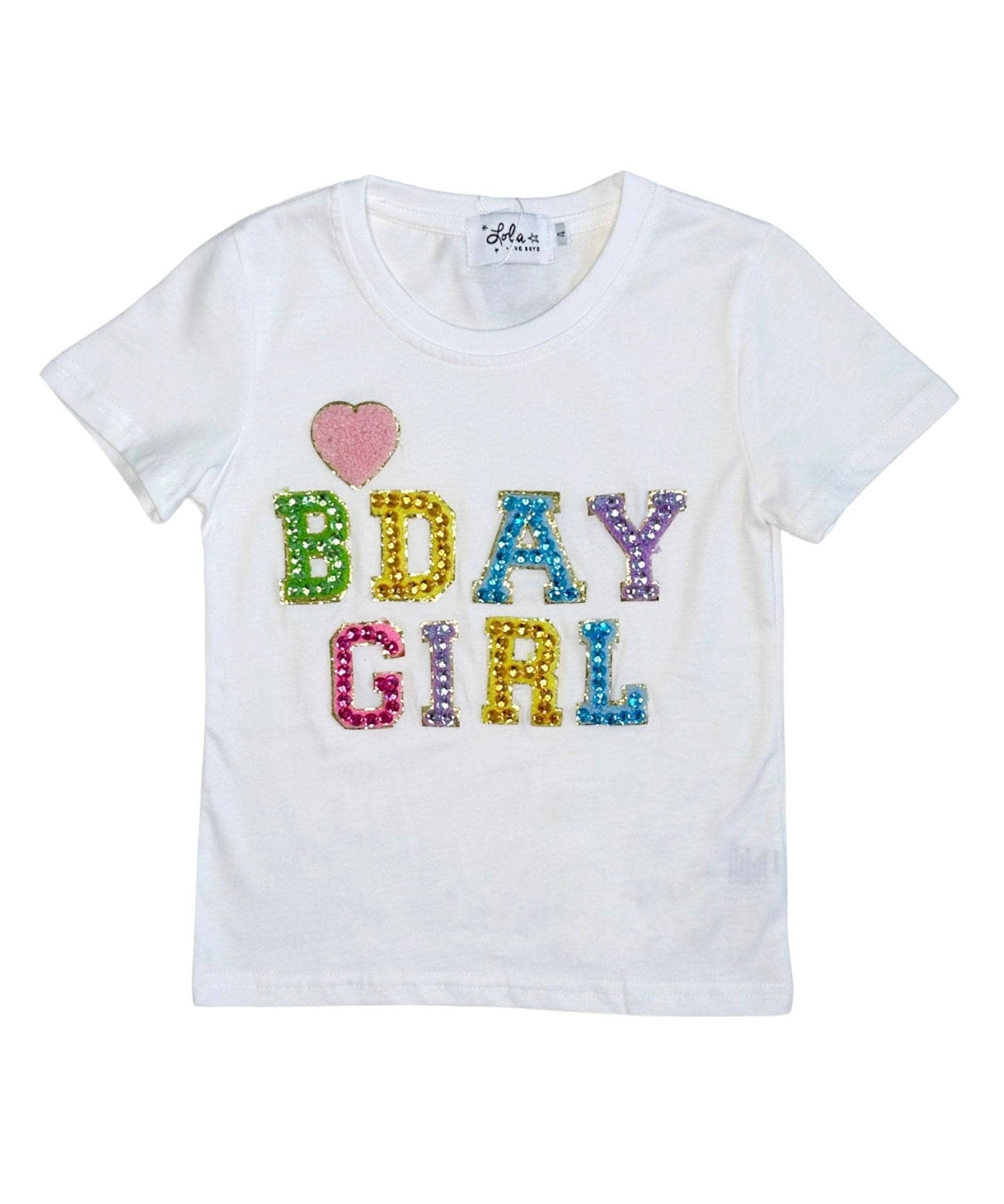 Lola and the Boys Birthday Girl Gem T-Shirt