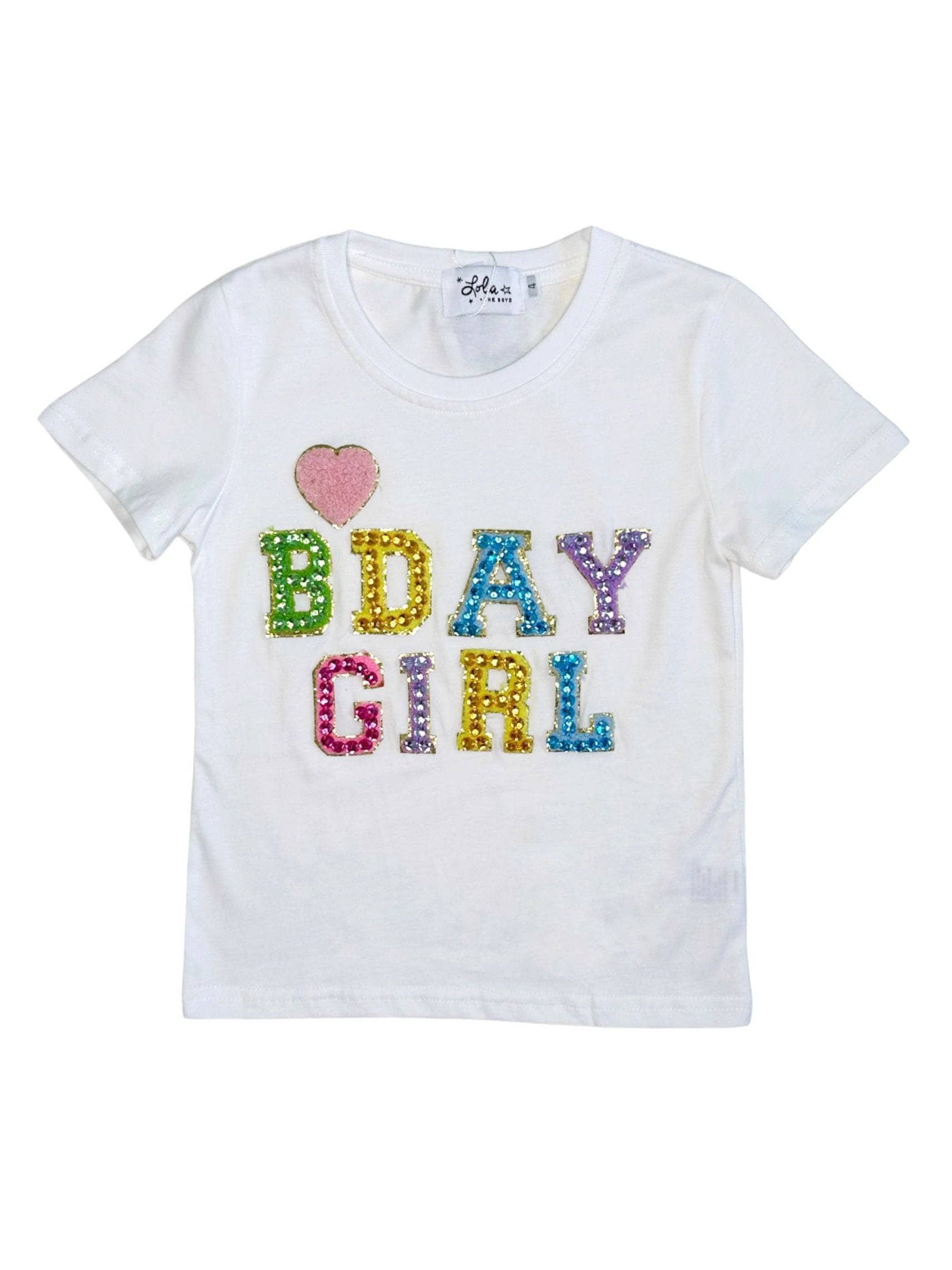 Lola and the Boys Birthday Girl Gem T-Shirt