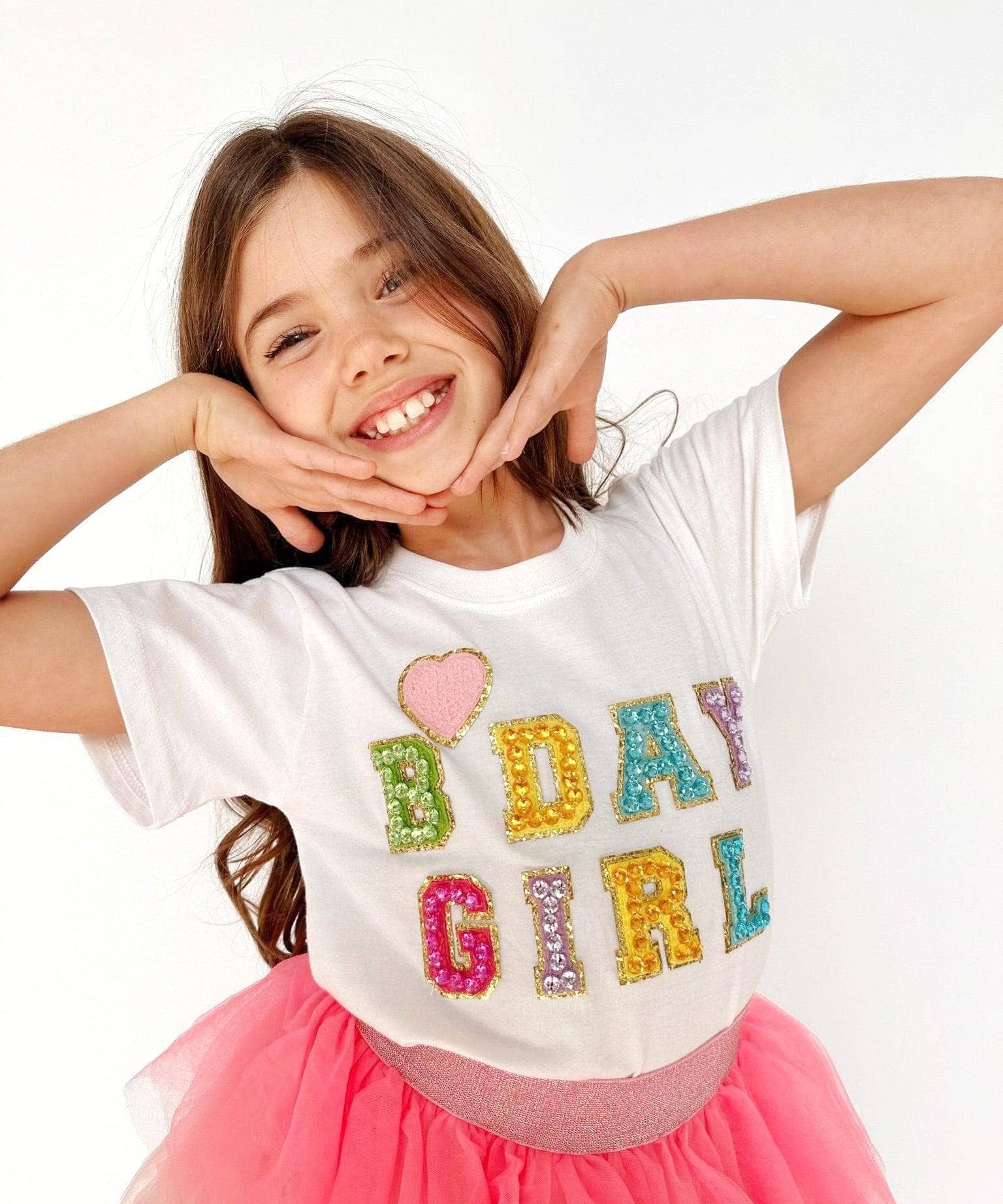 Lola and the Boys Birthday Girl Gem T-Shirt