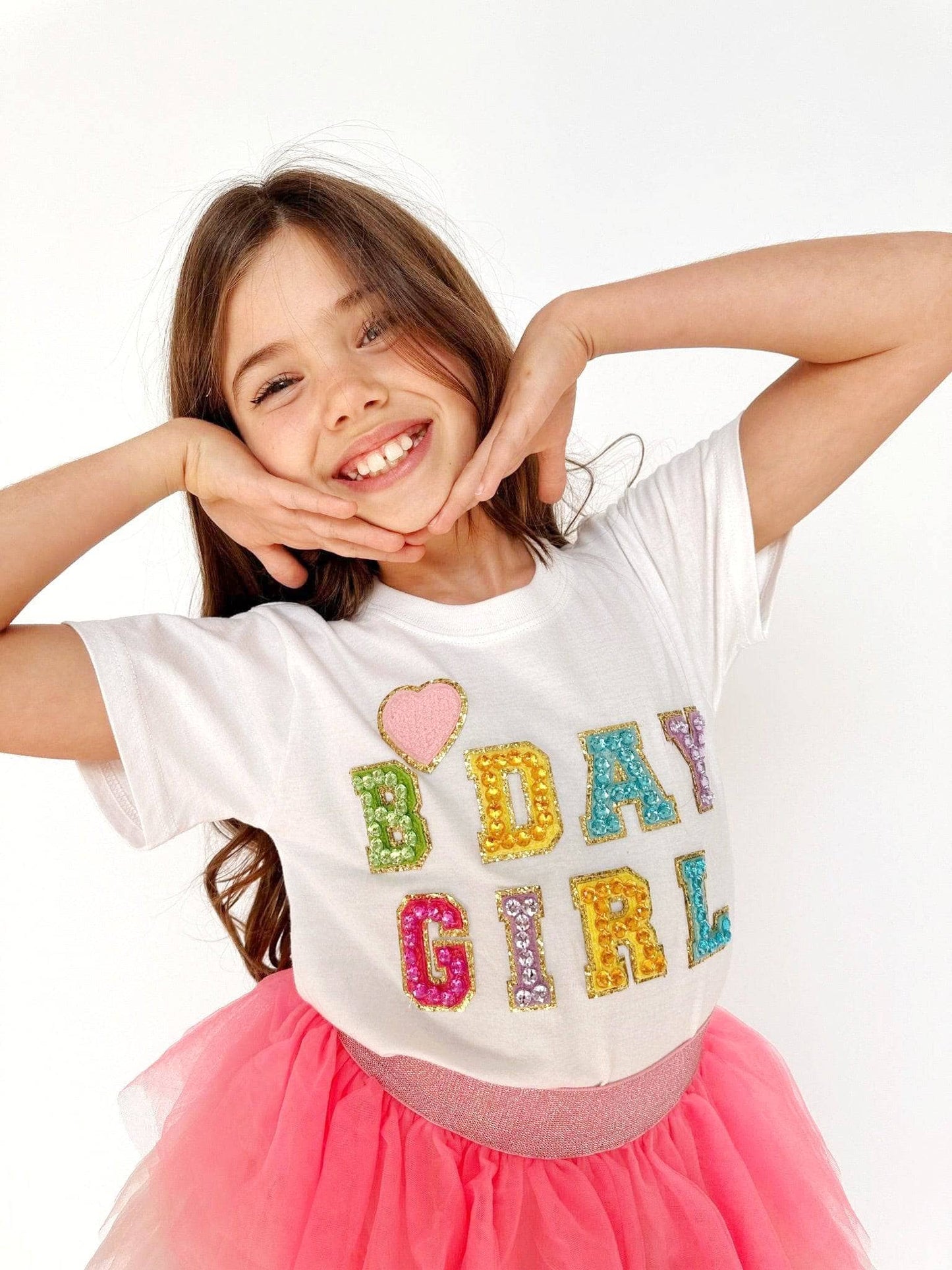 Lola and the Boys Birthday Girl Gem T-Shirt