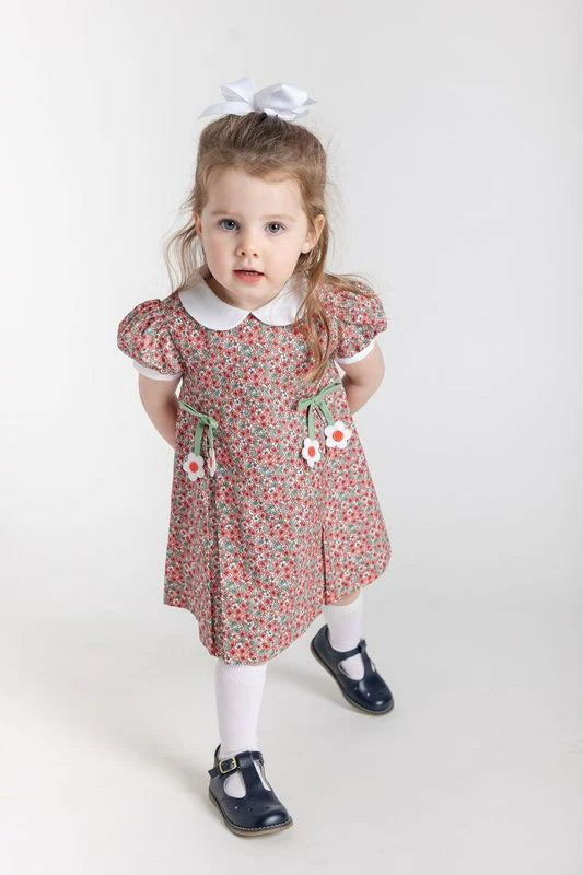 Florence Eiseman Floral Dress With Flowers