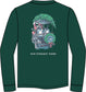 Southern Tide Santa Club Car Tee- Salt Meadow