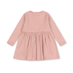 Konges Slojd Roli Dress- Rose Cream Stripe