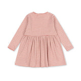 Konges Slojd Roli Dress- Rose Cream Stripe