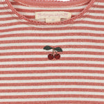 Konges Slojd Roli Dress- Rose Cream Stripe