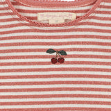 Konges Slojd Roli Dress- Rose Cream Stripe