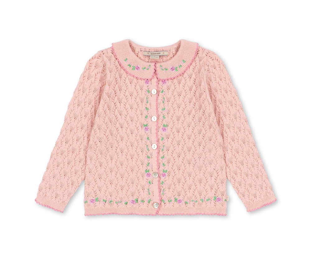 Konges Slojd Rosier Cardigan- Light Rose