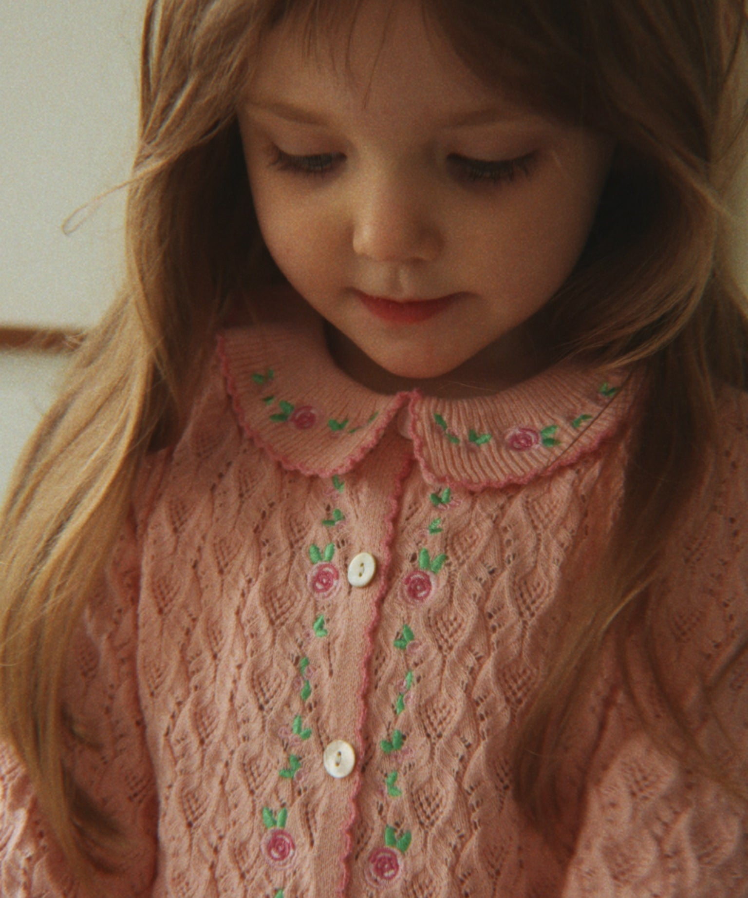 Konges Slojd Rosier Cardigan- Light Rose
