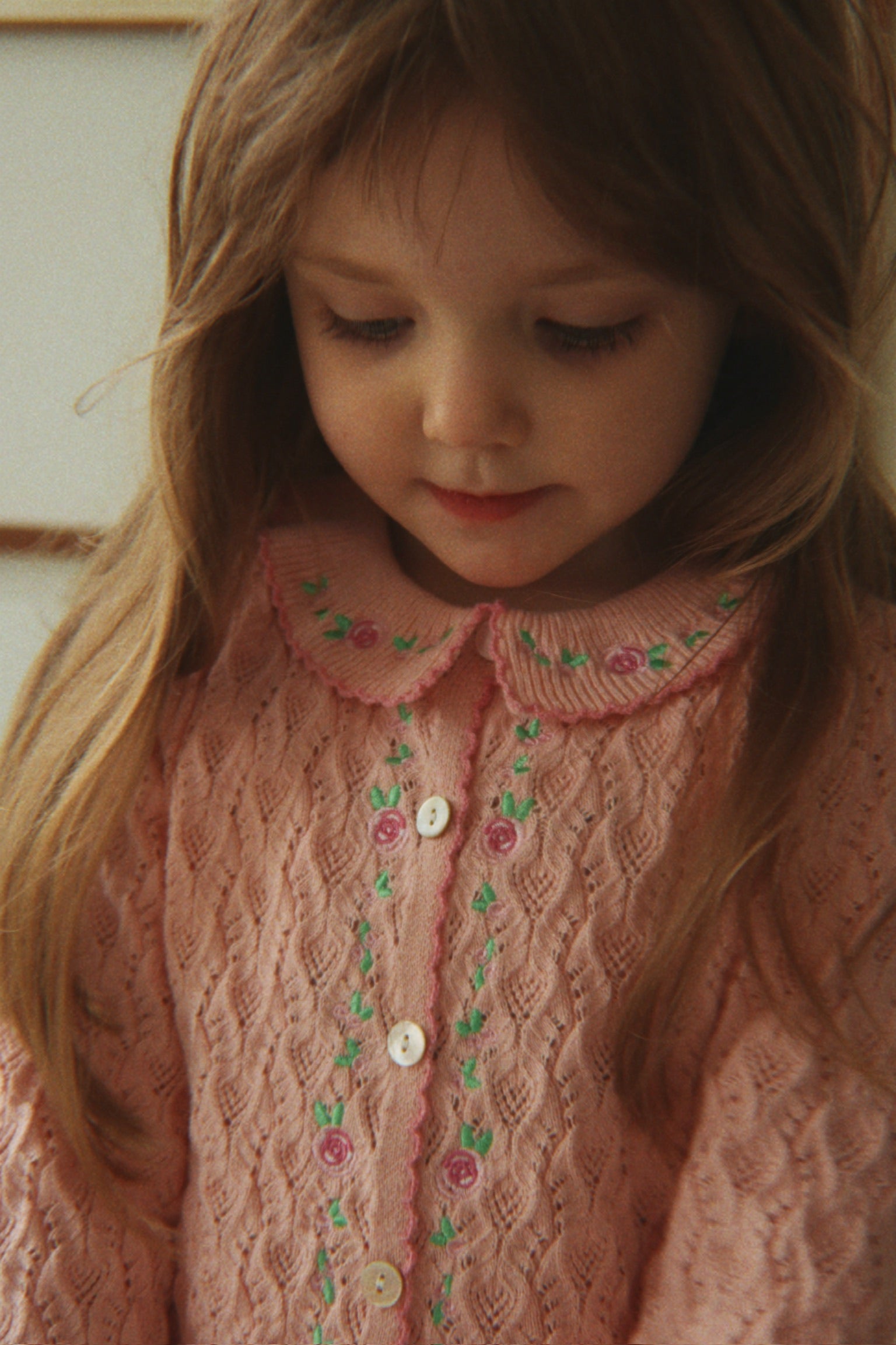 Konges Slojd Rosier Cardigan- Light Rose