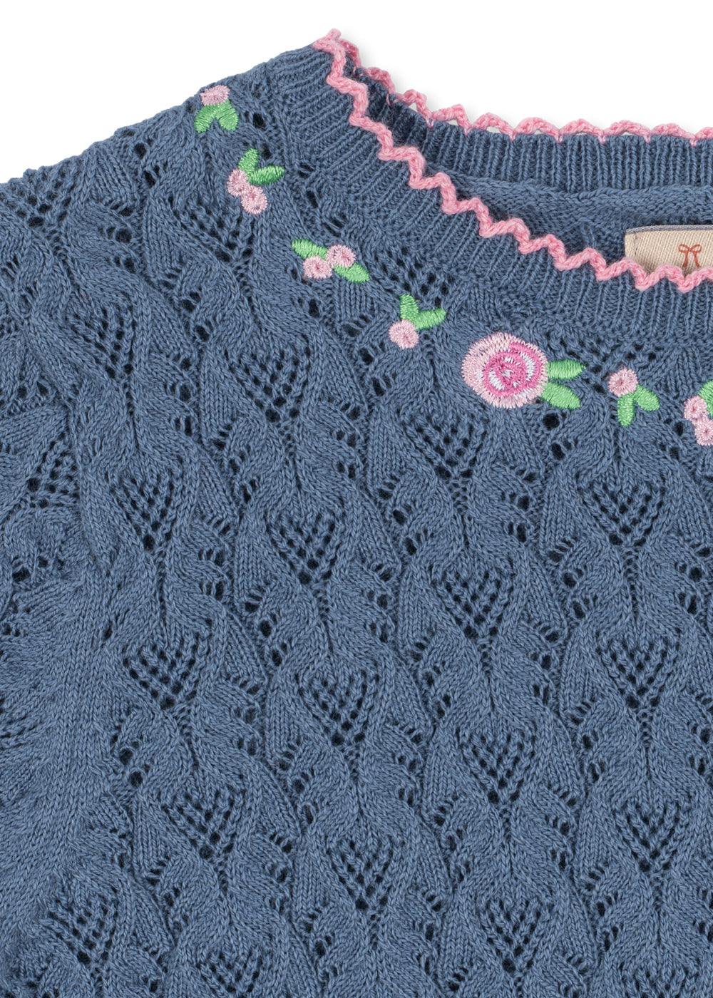 Konges Slojd Rosier Sweater- Ashley Blue
