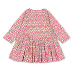 Soft dress in a light and breathable organic cotton fabric. Designed in a casual silhouette with a loose skirt and voluminous sleeves.