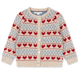 Konges Slojd Belou Cardigan- Heart