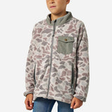 Burlebo Classic Deer Camo Micro Fleece