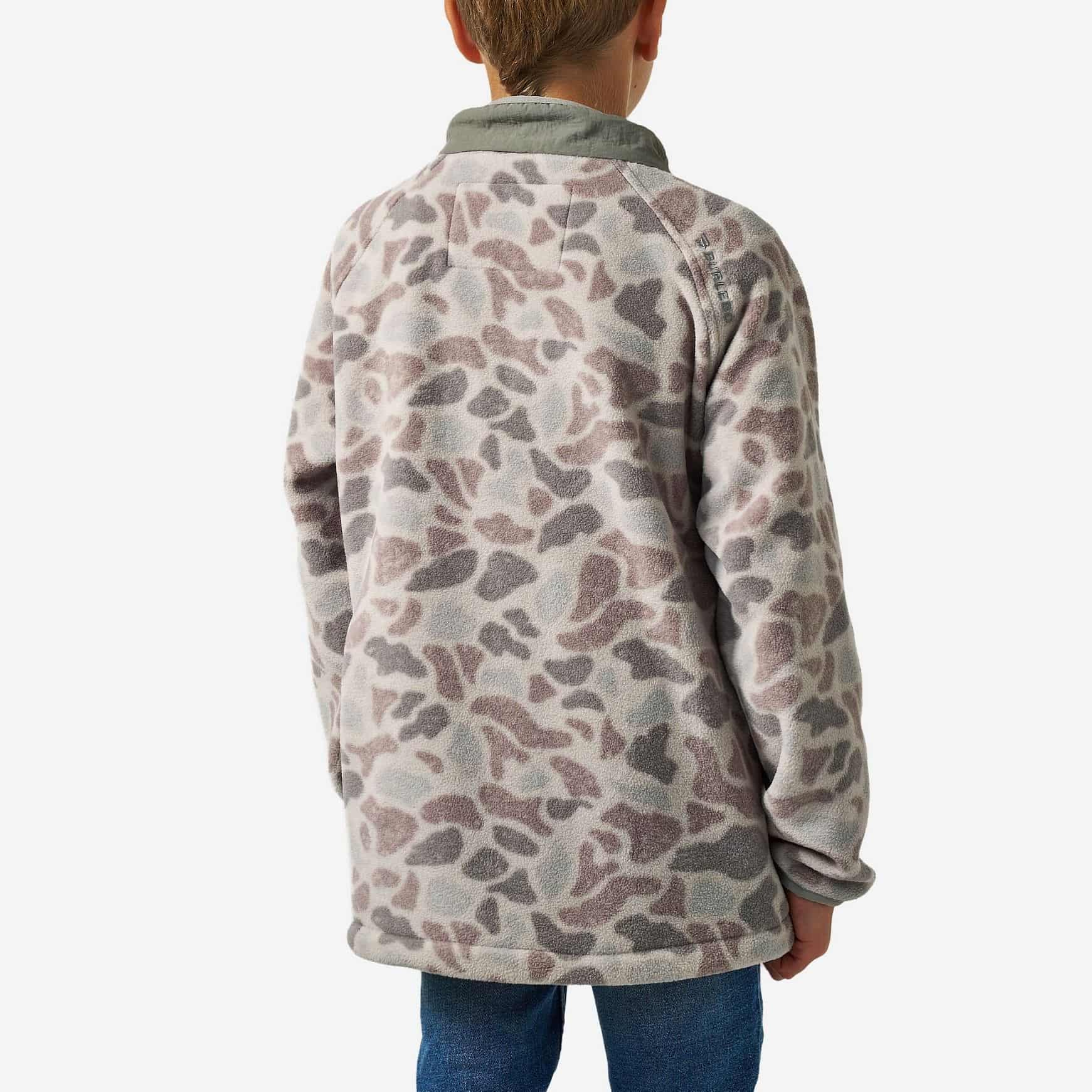 Burlebo Classic Deer Camo Micro Fleece