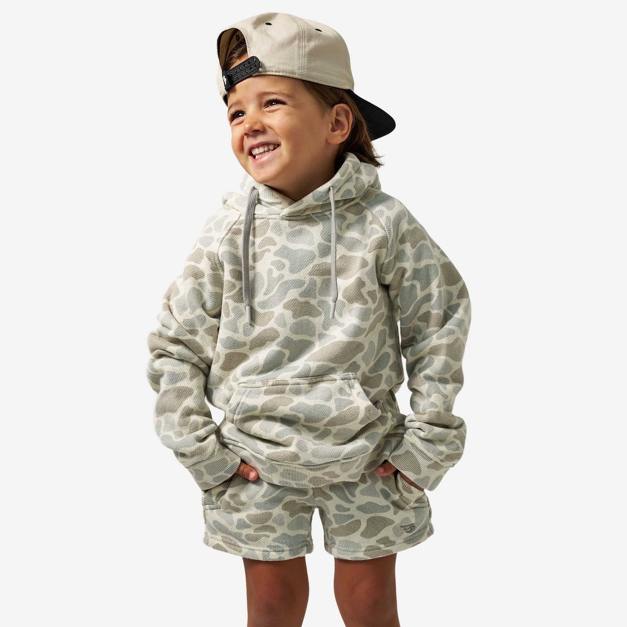 Burlebo Vintage Wash Hoodie- Classic Deer Camo