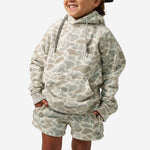 Burlebo Vintage Wash Hoodie- Classic Deer Camo